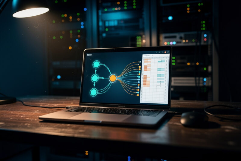 Comment synchroniser n8n avec Google Sheets en self-hosted ?
