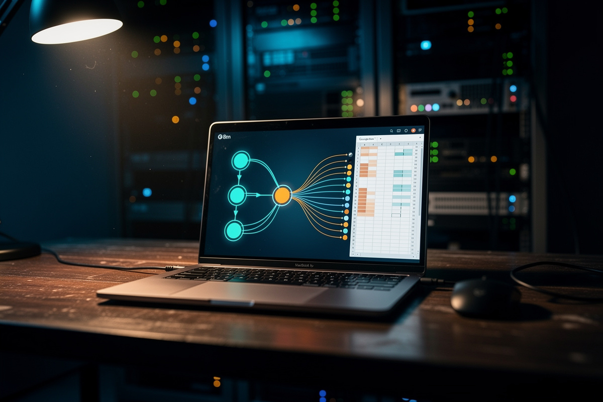 Comment synchroniser n8n avec Google Sheets en self-hosted ?