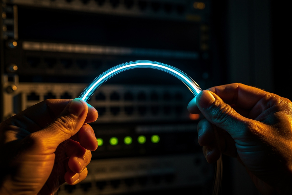 Peut-on plier un câble fibre optique sans risque ?