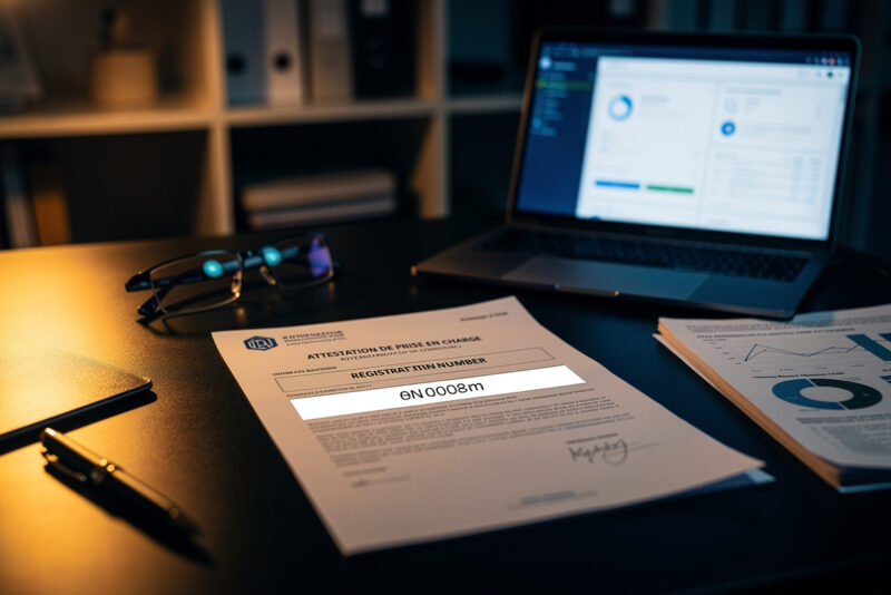Où trouver le numéro d'enregistrement du contrat d'apprentissage ?